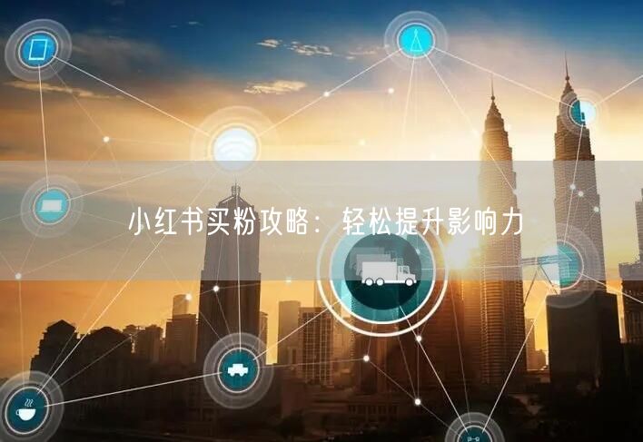 小红书买粉攻略：轻松提升影响力