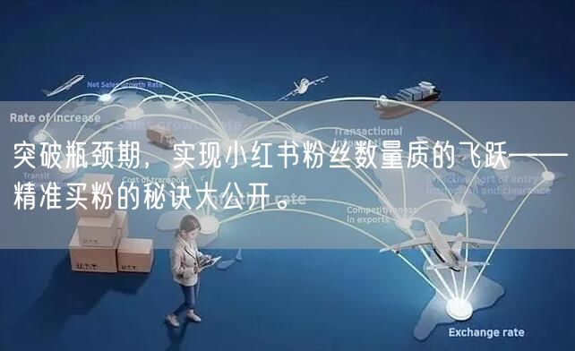 突破瓶颈期，实现小红书粉丝数量质的飞跃——精准买粉的秘诀大公开。