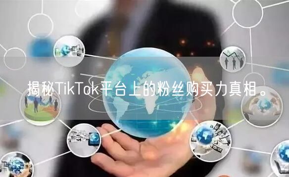揭秘TikTok平台上的粉丝购买力真相。
