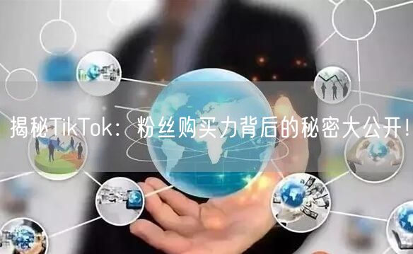 揭秘TikTok：粉丝购买力背后的秘密大公开！