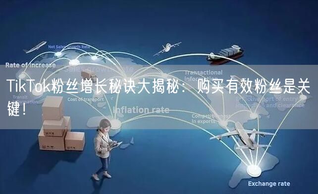 TikTok粉丝增长秘诀大揭秘：购买有效粉丝是关键！