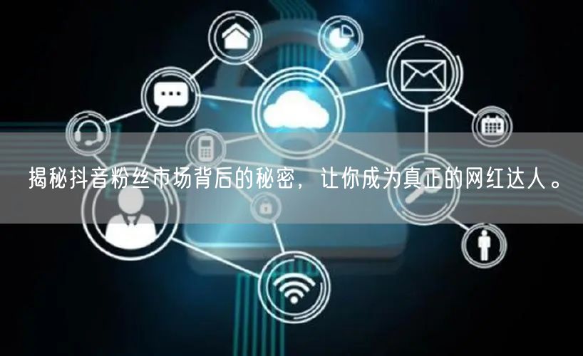 揭秘抖音粉丝市场背后的秘密，让你成为真正的网红达人。