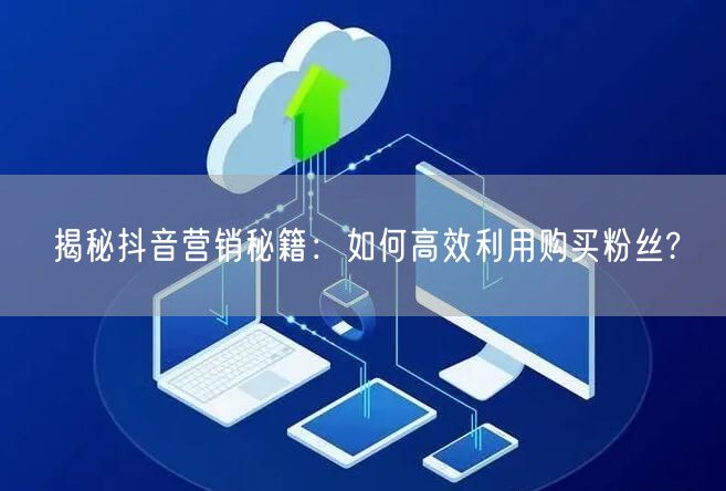 揭秘抖音营销秘籍：如何高效利用购买粉丝?