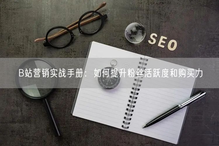 B站营销实战手册：如何提升粉丝活跃度和购买力