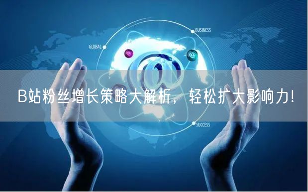 B站粉丝增长策略大解析，轻松扩大影响力！