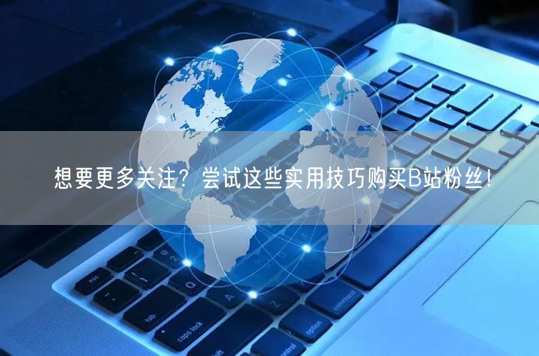想要更多关注？尝试这些实用技巧购买B站粉丝！