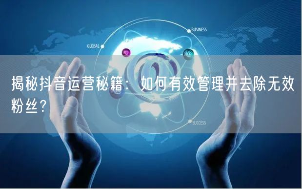 揭秘抖音运营秘籍：如何有效管理并去除无效粉丝？