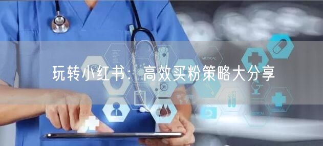玩转小红书：高效买粉策略大分享