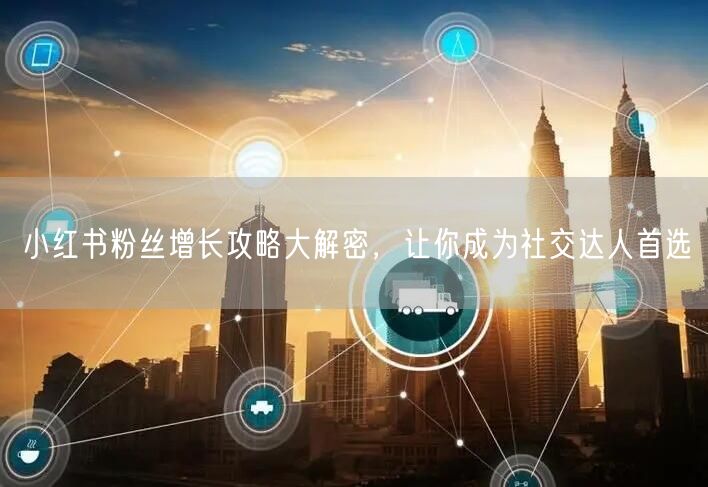 小红书粉丝增长攻略大解密，让你成为社交达人首选