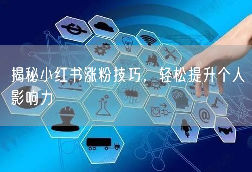 揭秘小红书涨粉技巧，轻松提升个人影响力