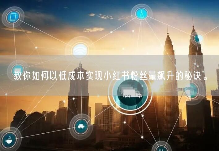 教你如何以低成本实现小红书粉丝量飙升的秘诀。