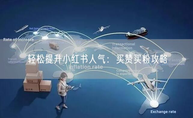 轻松提升小红书人气：买赞买粉攻略