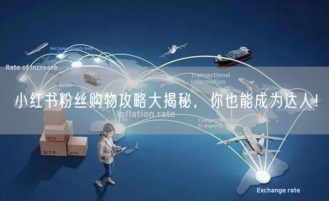 小红书粉丝购物攻略大揭秘，你也能成为达人！