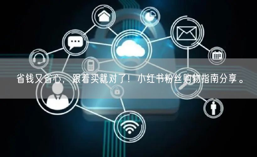 省钱又省心，跟着买就对了！小红书粉丝购物指南分享。