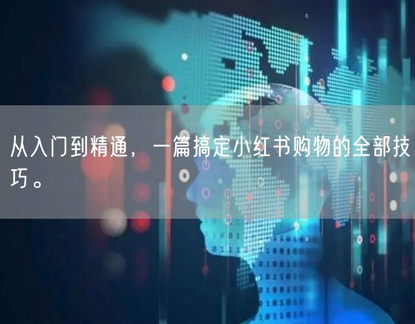 从入门到精通，一篇搞定小红书购物的全部技巧。