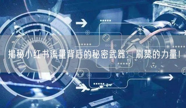 揭秘小红书流量背后的秘密武器：刷赞的力量！