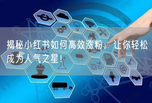 揭秘小红书如何高效涨粉，让你轻松成为人气之星！