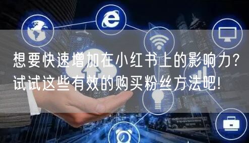 想要快速增加在小红书上的影响力？试试这些有效的购买粉丝方法吧!